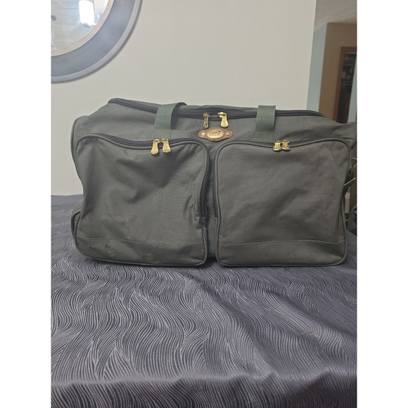 Ricardo Beverly Hills Other - Vintage Ricardo Beverly Hills Forest Green Travel Duffel Bag Overnighter...